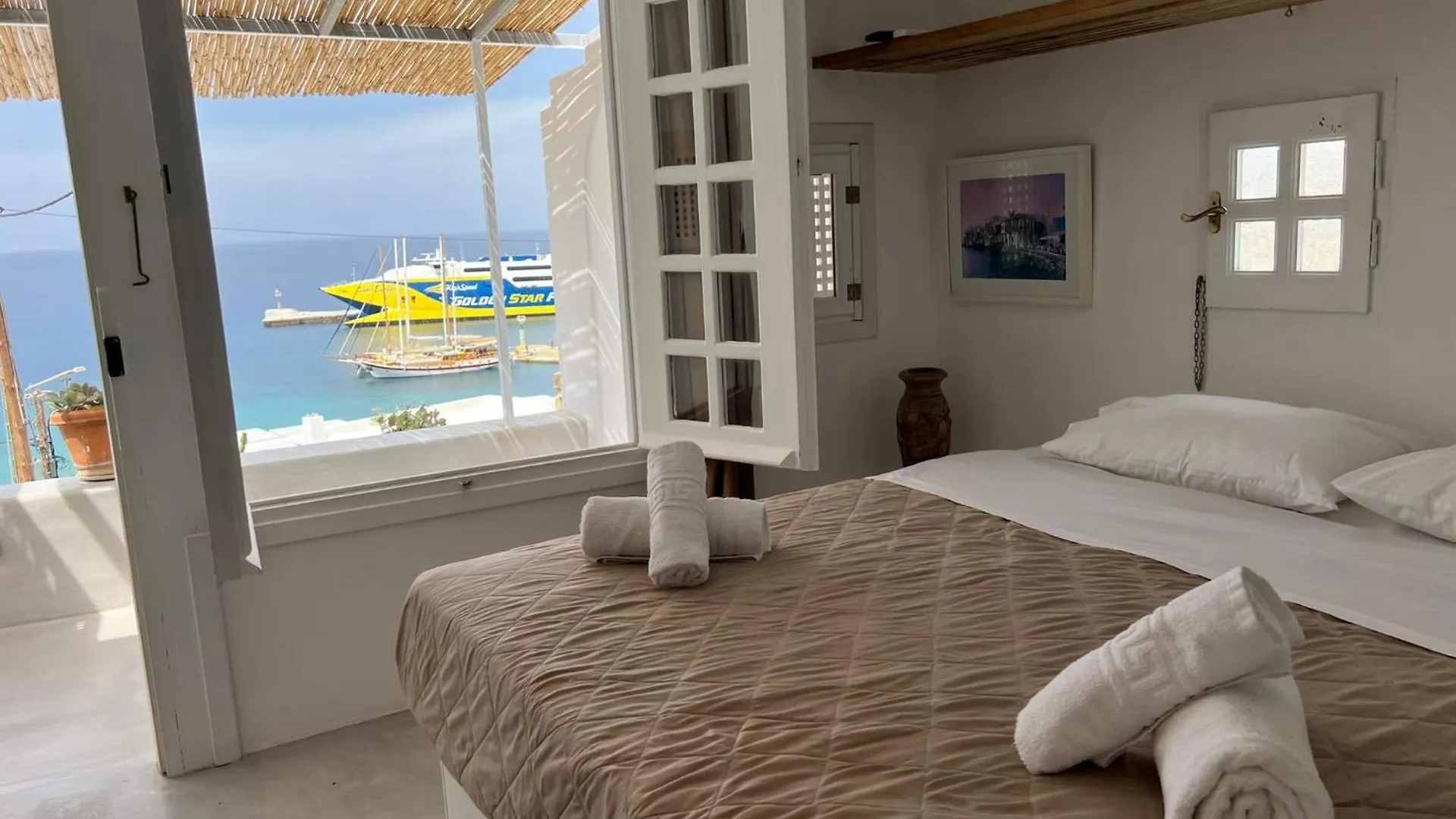 شقة Mykonos Seaview Nests - Tourlos Getaways