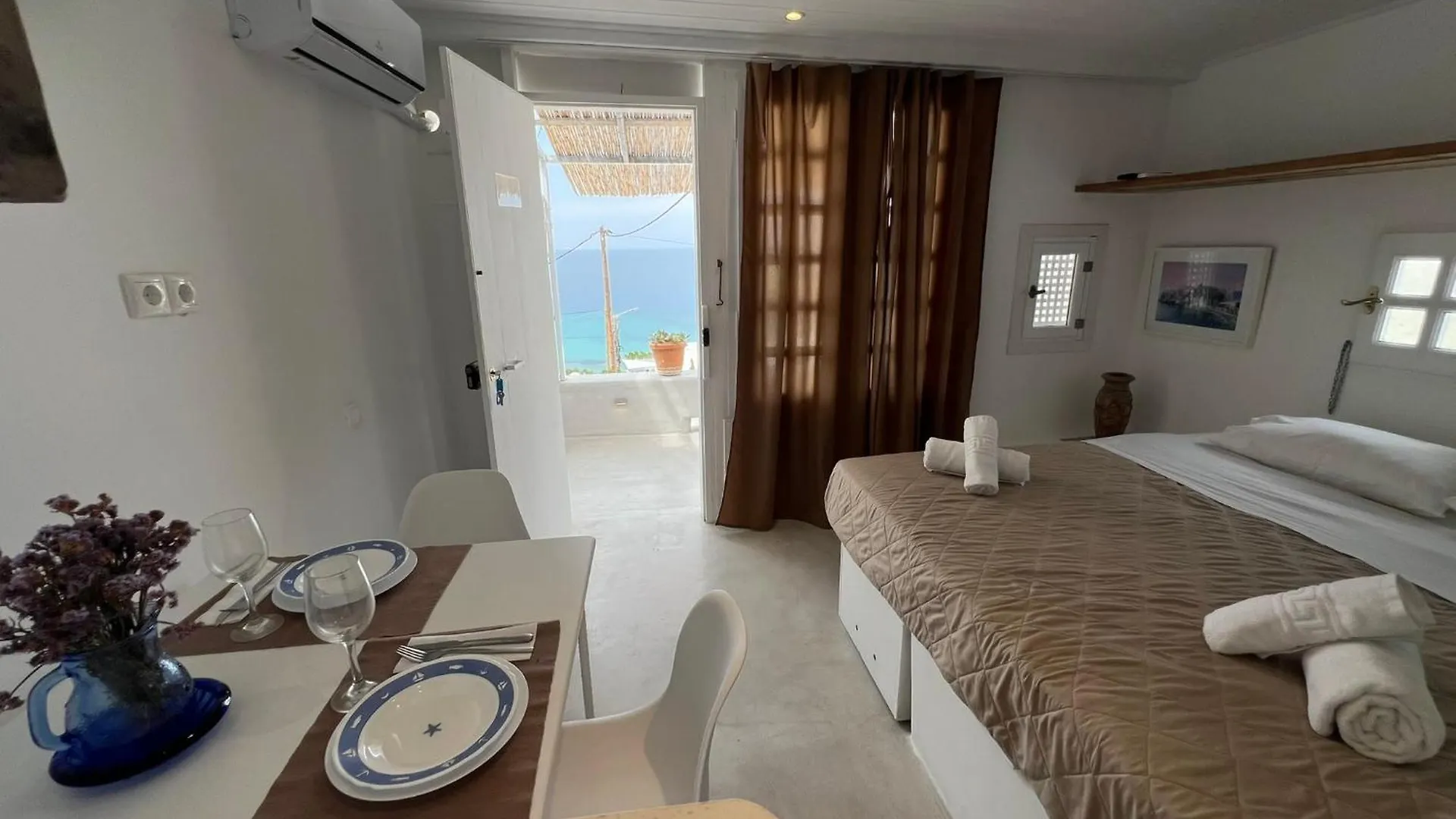 Mykonos Seaview Nests - Tourlos Getaways Apartment