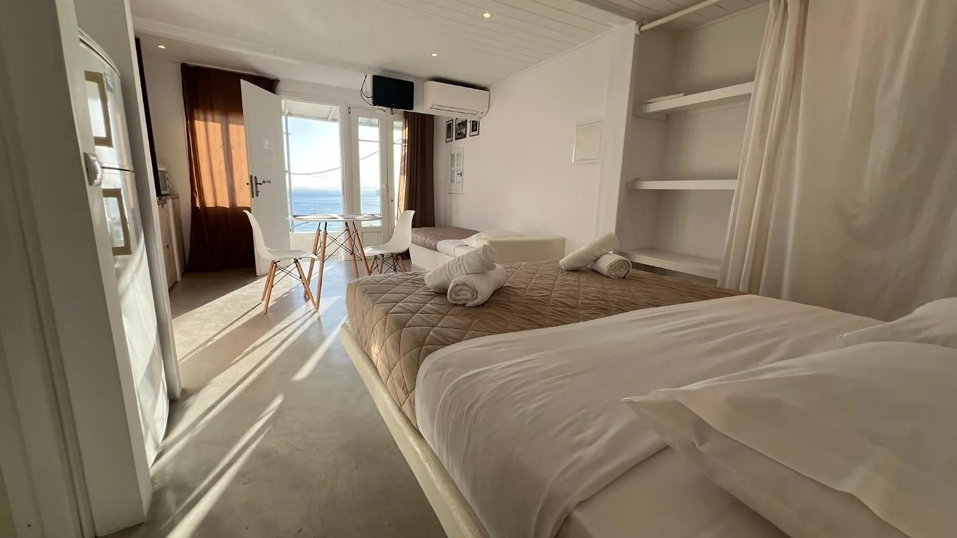 شقة Mykonos Seaview Nests - Tourlos Getaways